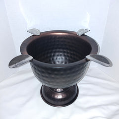 ASHTRAY - STINKY CIGAR HAMMERED COPPER