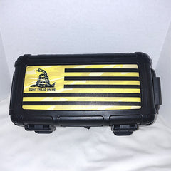 CIGAR CADDY  - DONT TREAD ON ME 10 CT