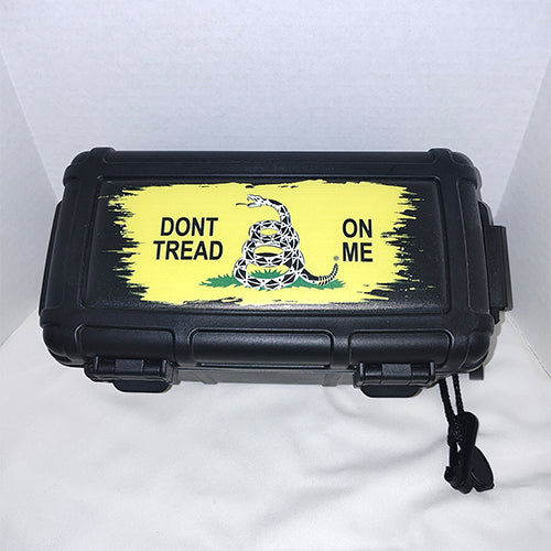 CIGAR CADDY  - DONT TREAD ON ME 15 CT