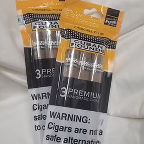 CUBAN ROUNDS CHURCHILL 3 PK