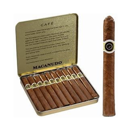 MACANUDO CAFE ASCOT CIGARILLO TIN
